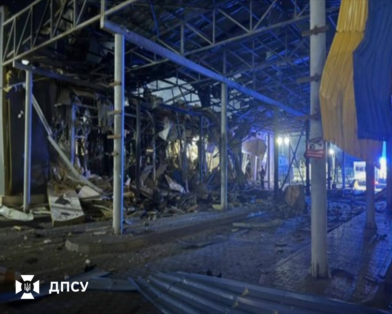 Пункт пропуска Орловка пострадал после атаки