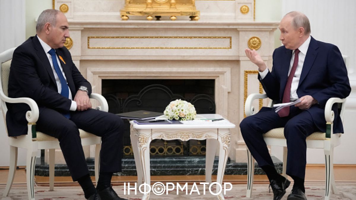 Путин публично поспорил с Пашиняном - диктатор нервничает из-за стремления Армении вступить в ЕС