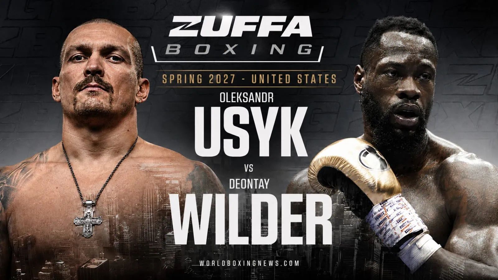 Усик готовится сразиться с Уайлдером. Коллаж: World Boxing News Усик готовится сразиться с Уайлдером. Коллаж: World Boxing News