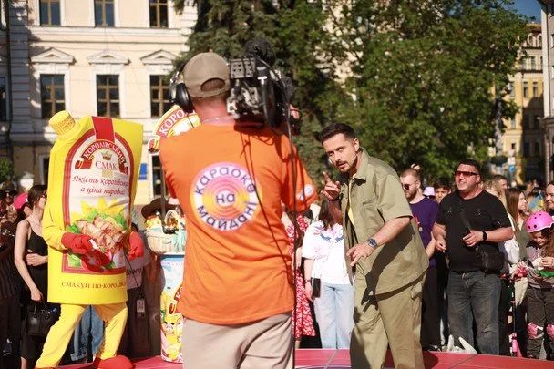 Съемки "Караоке на Майдане" Съемки "Караоке на Майдане"