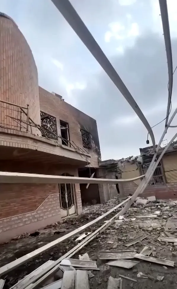 КВІР пообіцяв помсту за удар по весіллю в Ірані, скриншот з відео КВІР пообіцяв помсту за удар по весіллю в Ірані, скриншот з відео