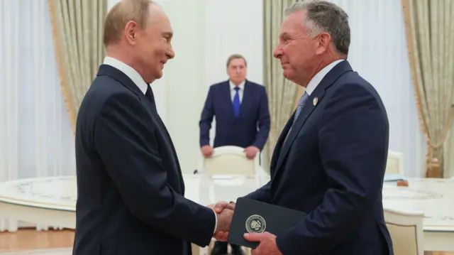 Путин и Виткофф, фото: росСМИ Путин и Виткофф, фото: росСМИ