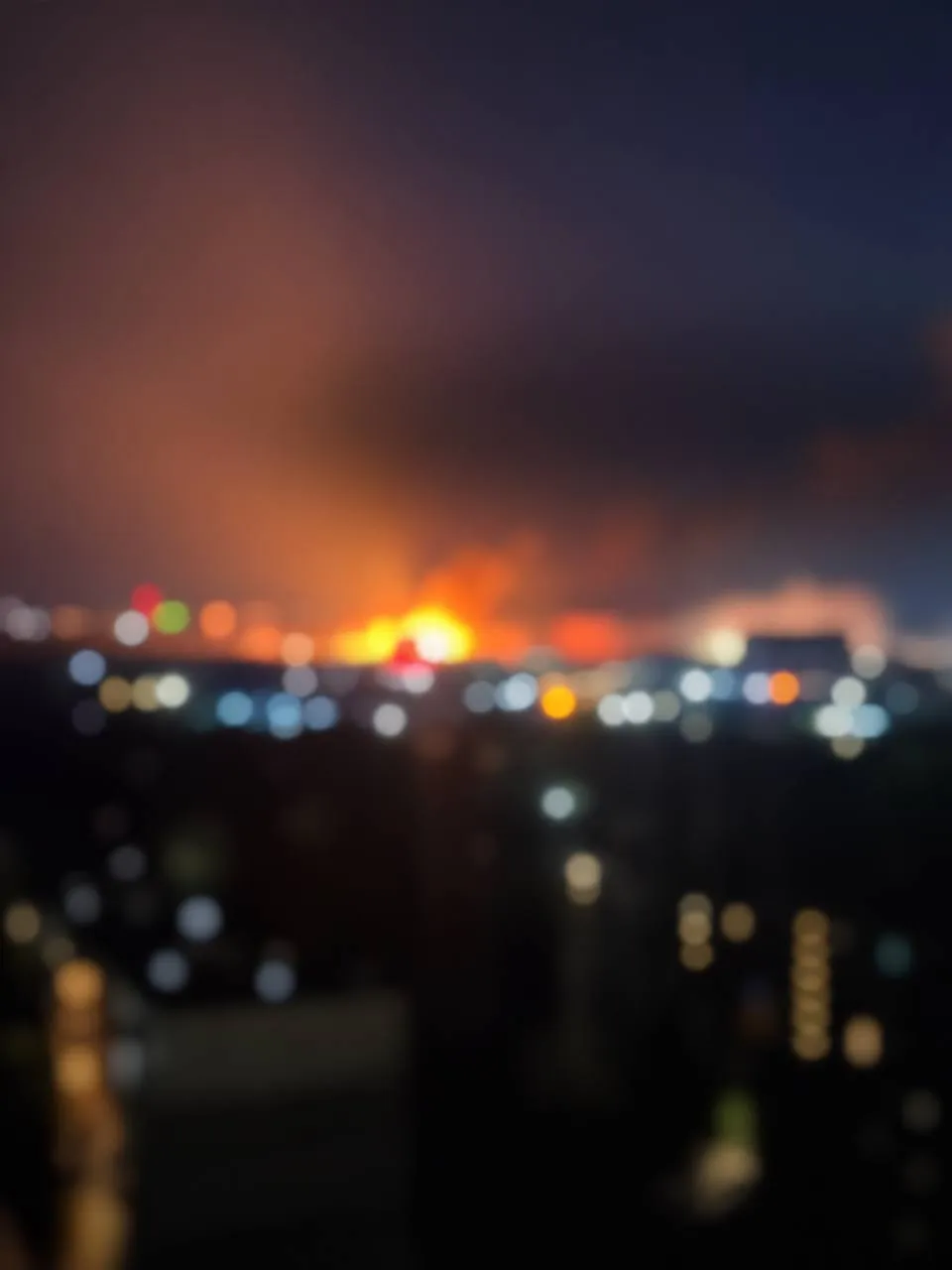 Пожар на комбинате