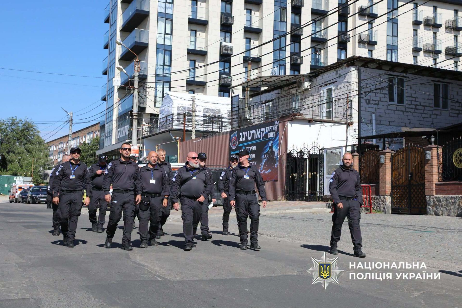 Израильские полицейские усиливают охрану Умани Израильские полицейские усиливают охрану Умани