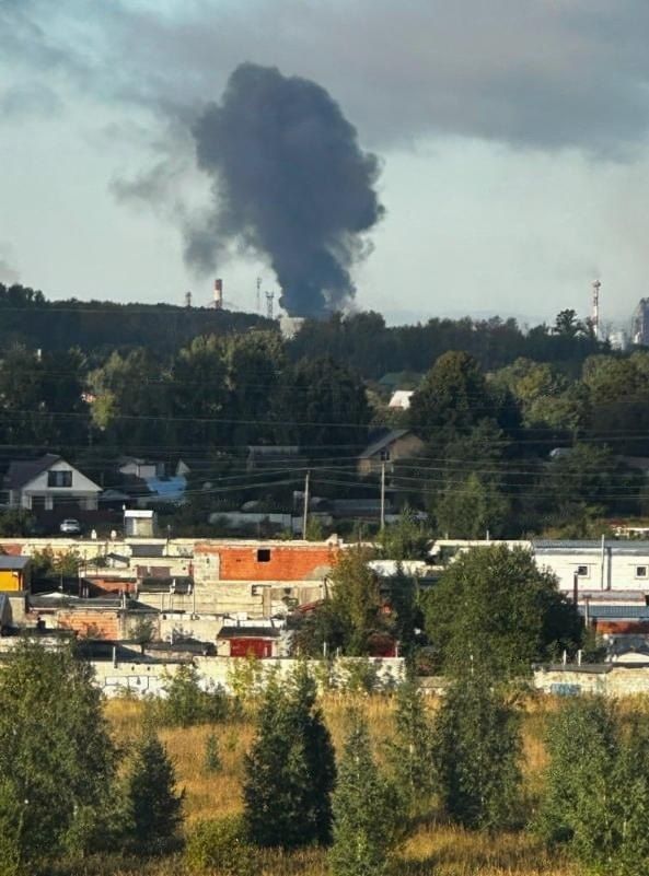 Силы обороны поразили Рязанский НПЗ Силы обороны поразили Рязанский НПЗ