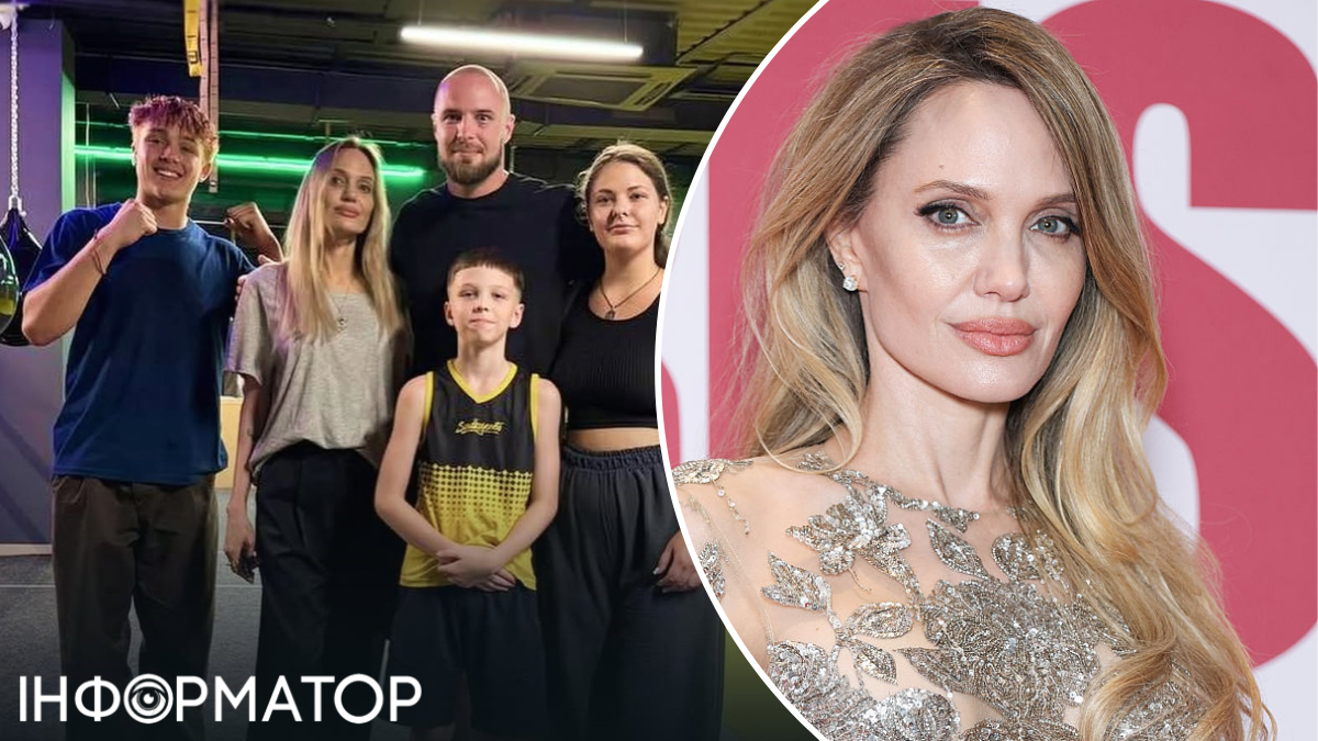 Анджеліна Джолі із сином відвідала боксерський клуб у Харкові