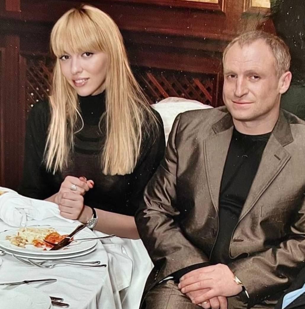 Ольга Полякова с мужем Полякова