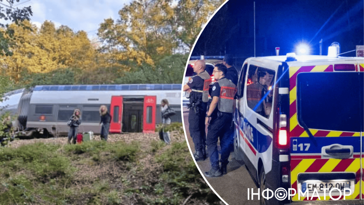 Авария поезда Франция