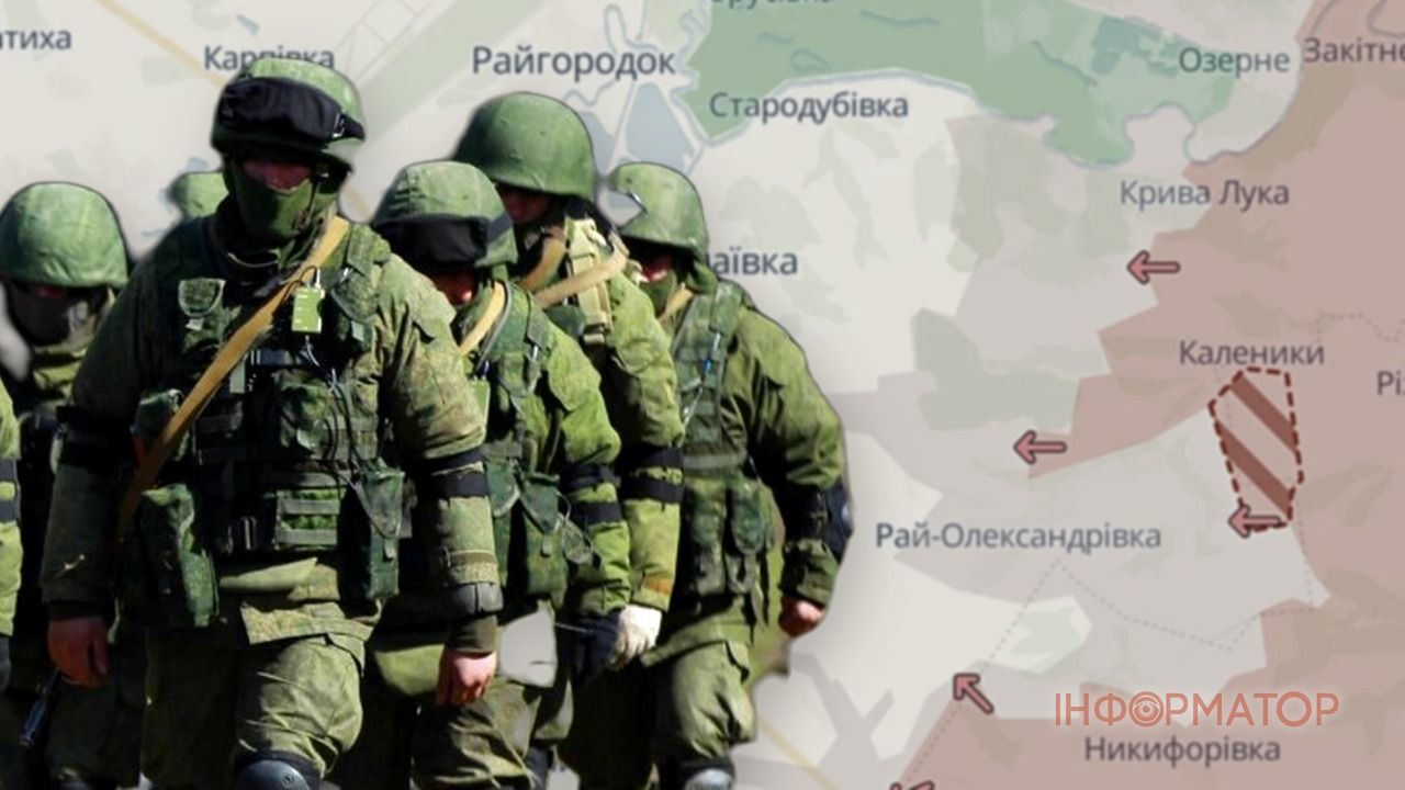 карта боевых действий