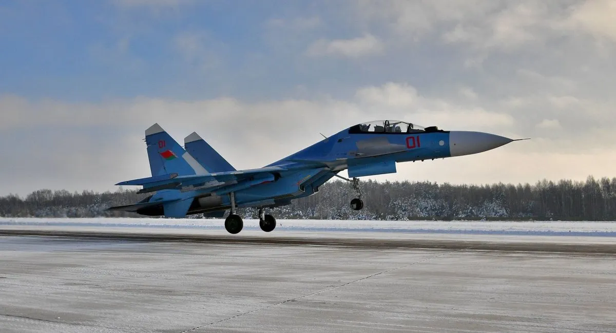 Су-30СМ ВПС Білорусі