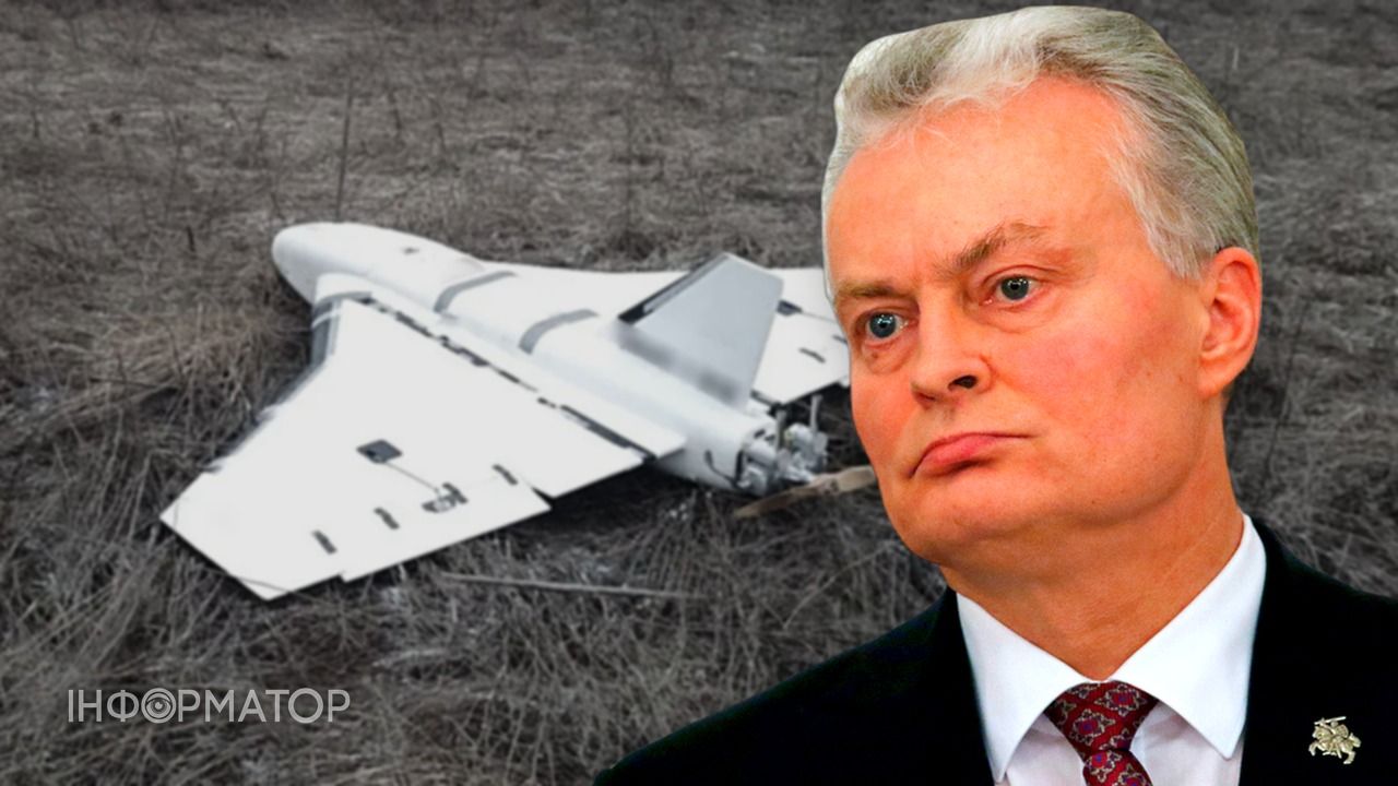 Сбитый в Литве дрон оказался российской Герберой – Науседа