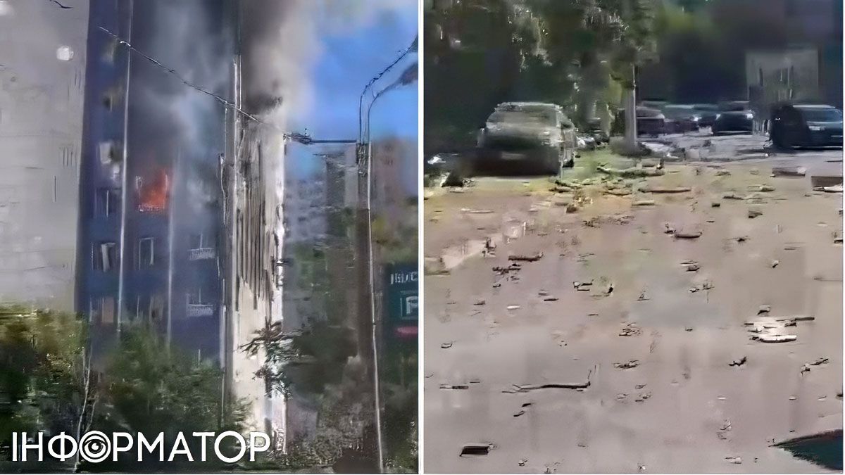 Россия атаковала Одессу реактивными дронами - в здании гигантская дыра.