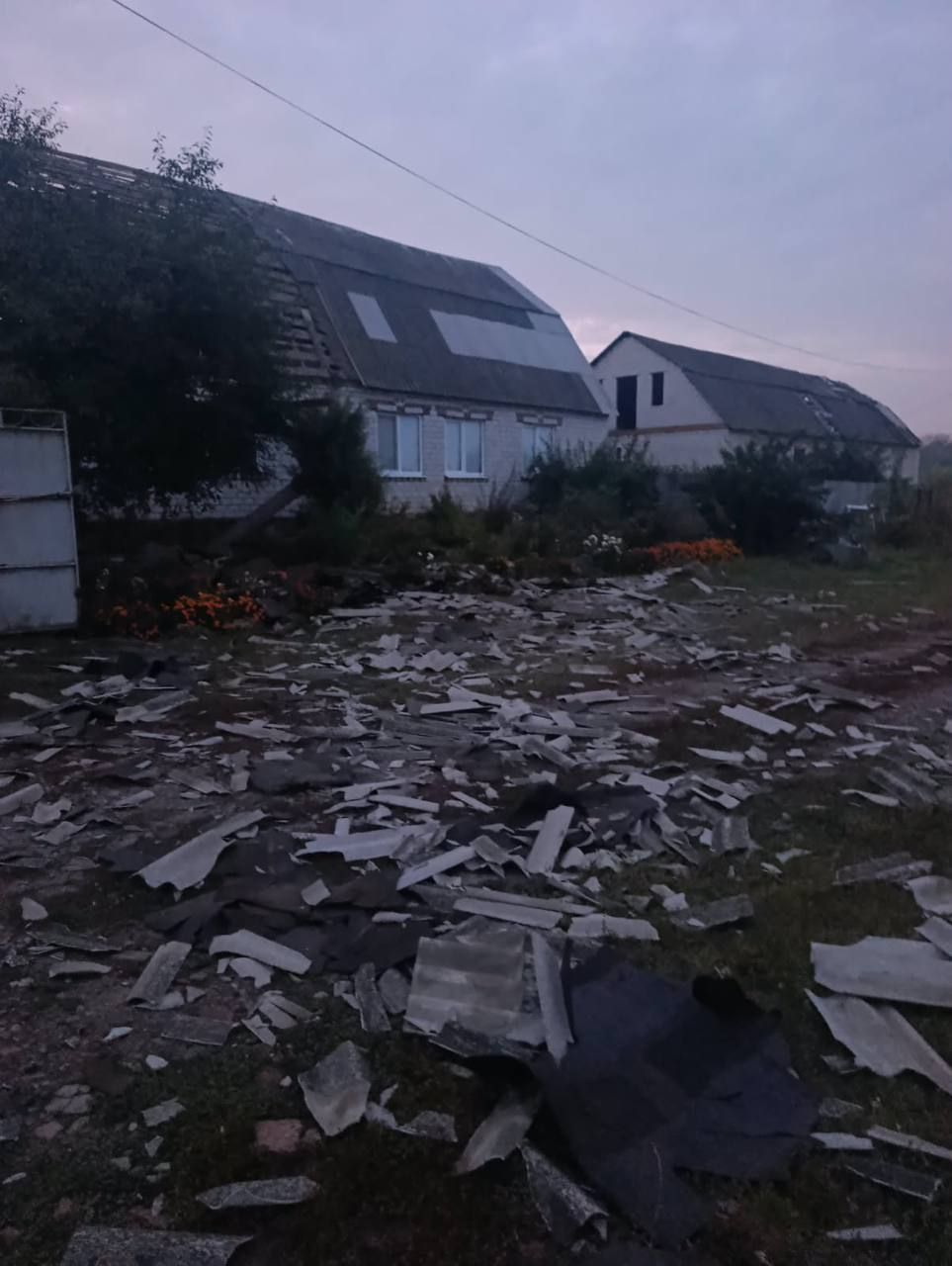 Наслідки обстрілу області, фото: Харківська ОВА Наслідки обстрілу області, фото: Харківська ОВА