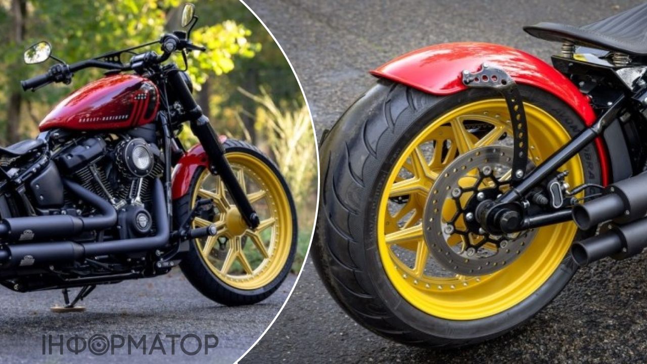 кастомний боббер Harley