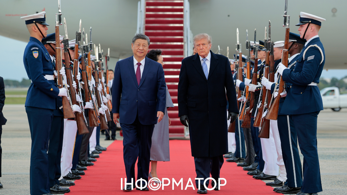 Трамп встречает Си Фото: Getty Images