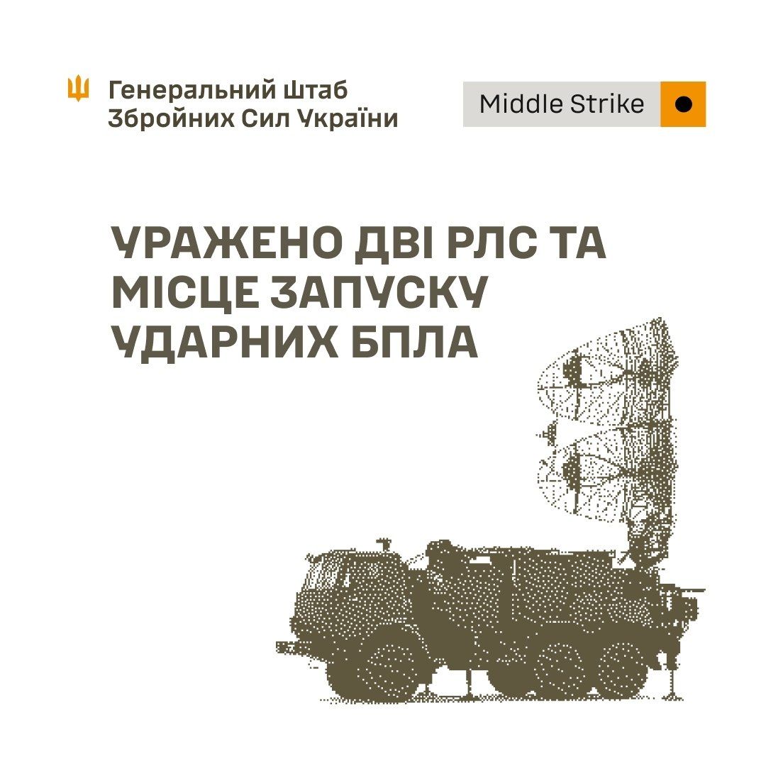 ВСУ поразили РЛС Каста, П-18 и состав окупантов ВСУ поразили РЛС Каста, П-18 и состав окупантов