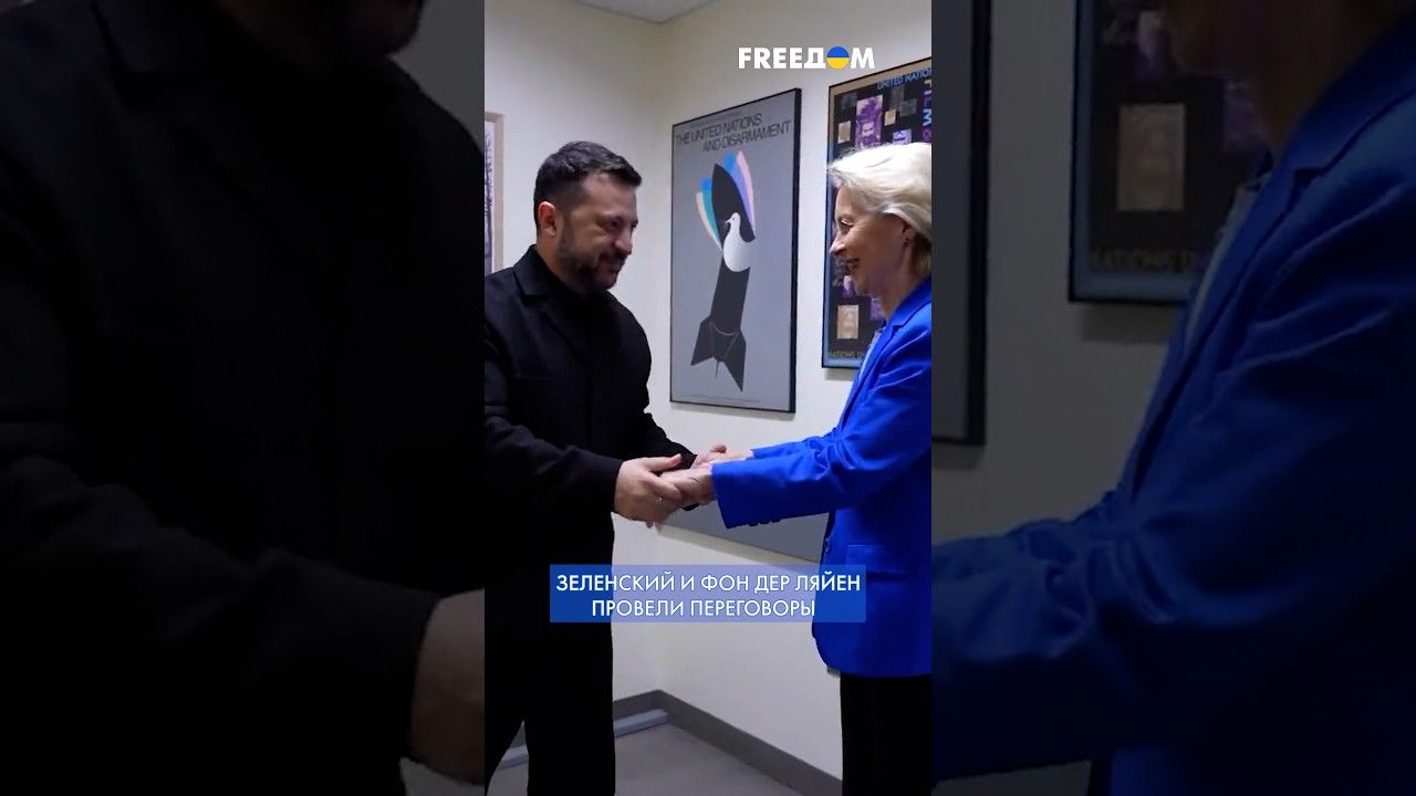 Зеленский и фон дер Ляйен
