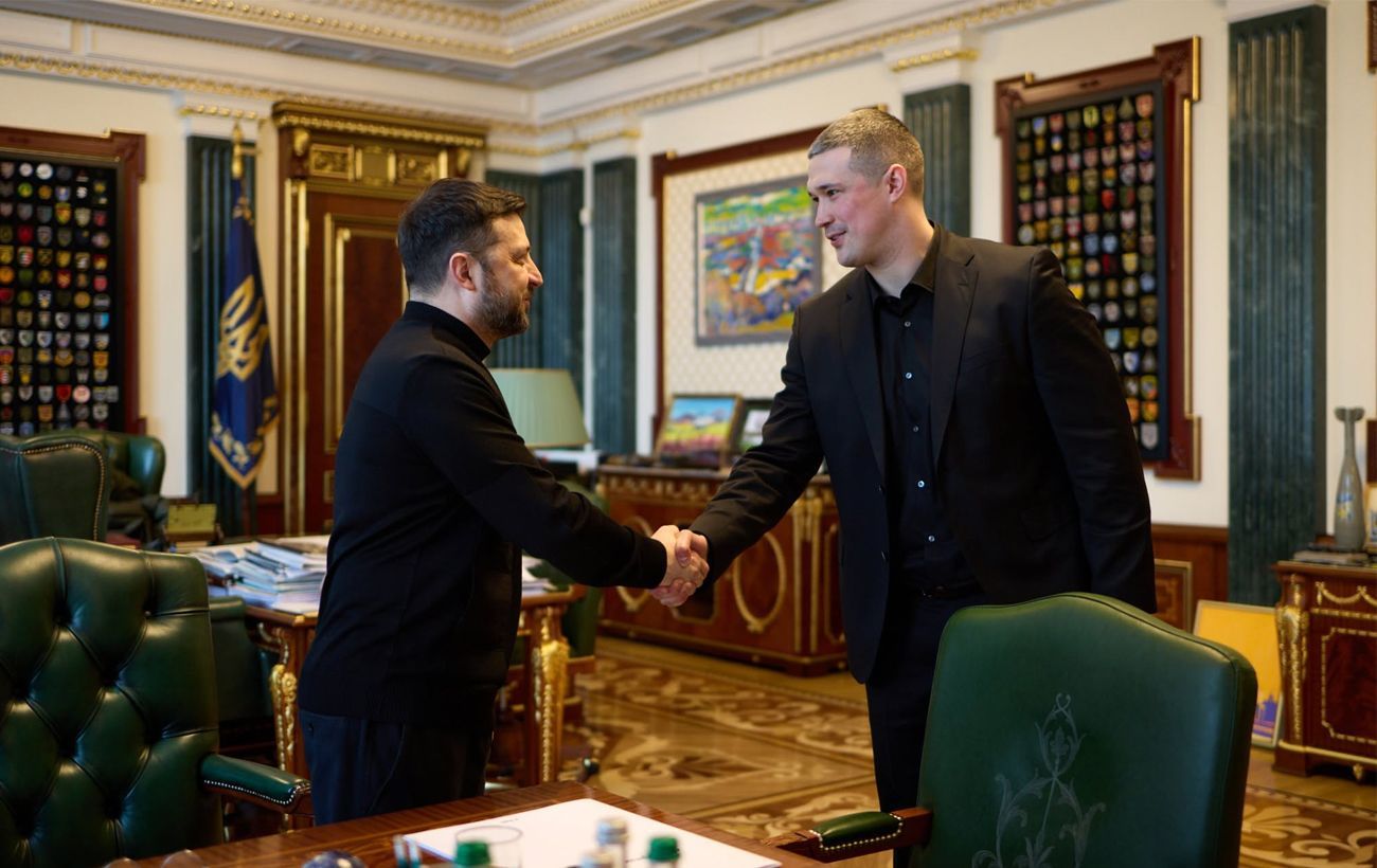Федоров і Зеленський могли б зійтися у боротьбі за президентське крісло у другому турі виборів. Фото: ОП Зеленський Федоров