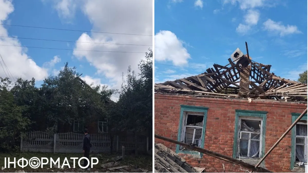 РФ трижды атаковала Золочев в Харьковской области - раненый мужчина, у женщины - острая реакция на стресс