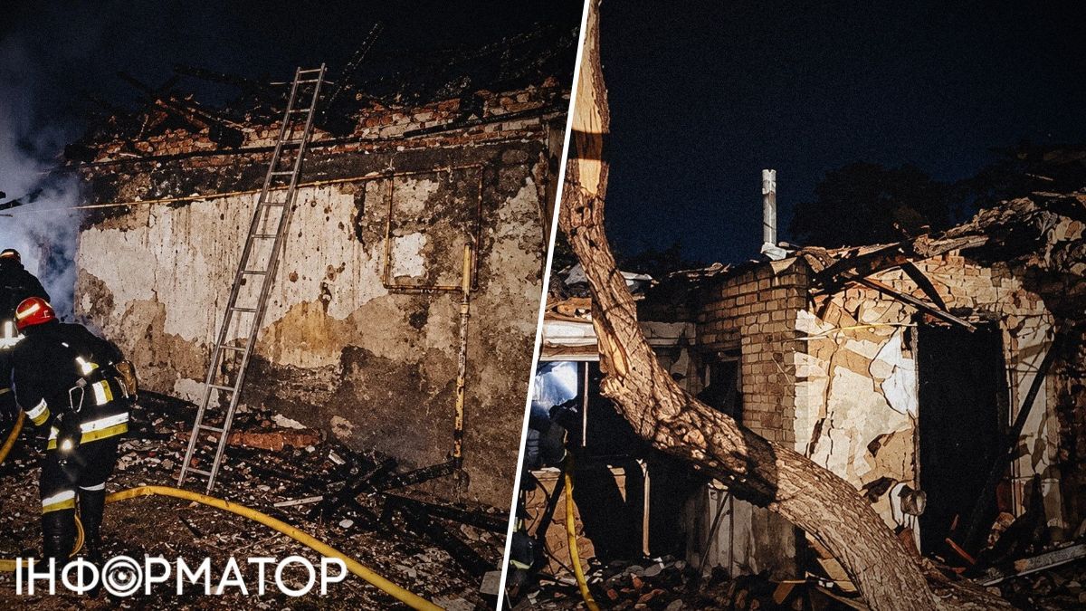 наслідки удару дрона