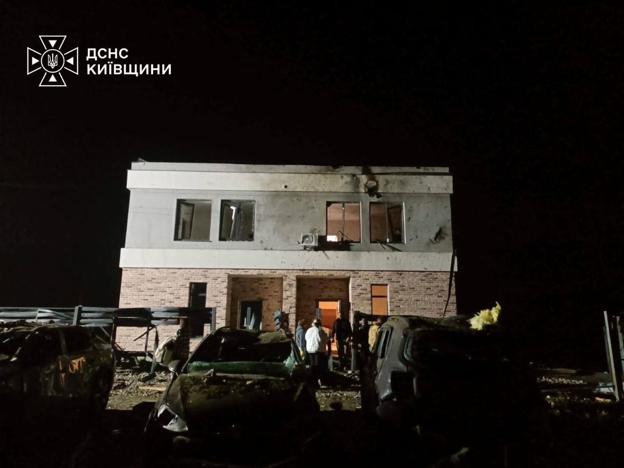 Удар по Киевщине
