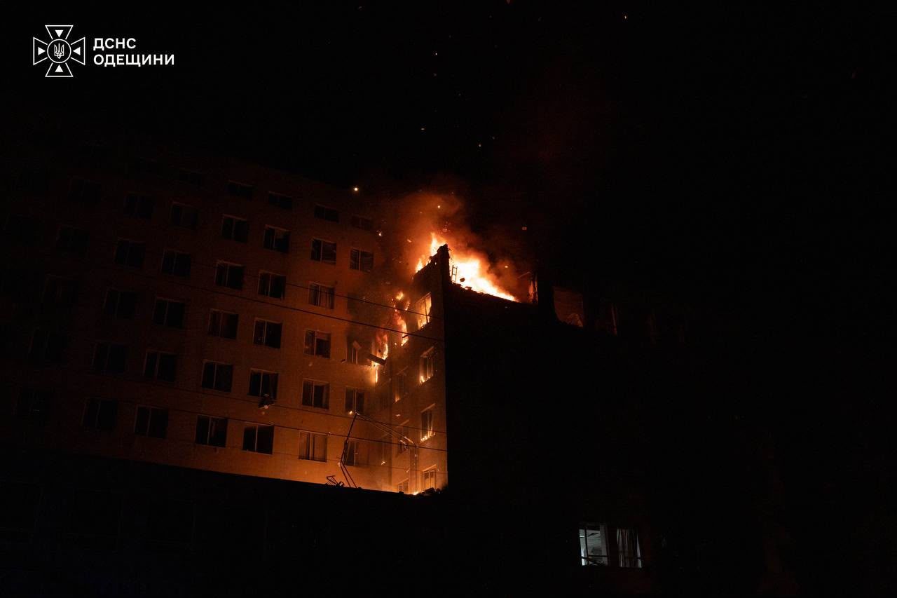 Удар по Одесі