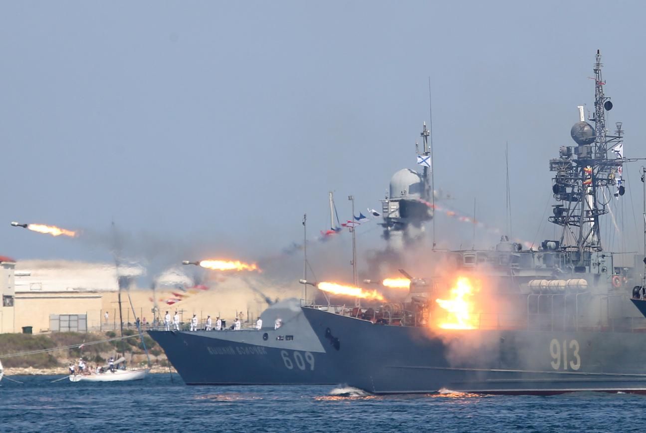 ЧФ РФ підвищив бойову готовність перед 8 жовтня, фото: росЗМІ