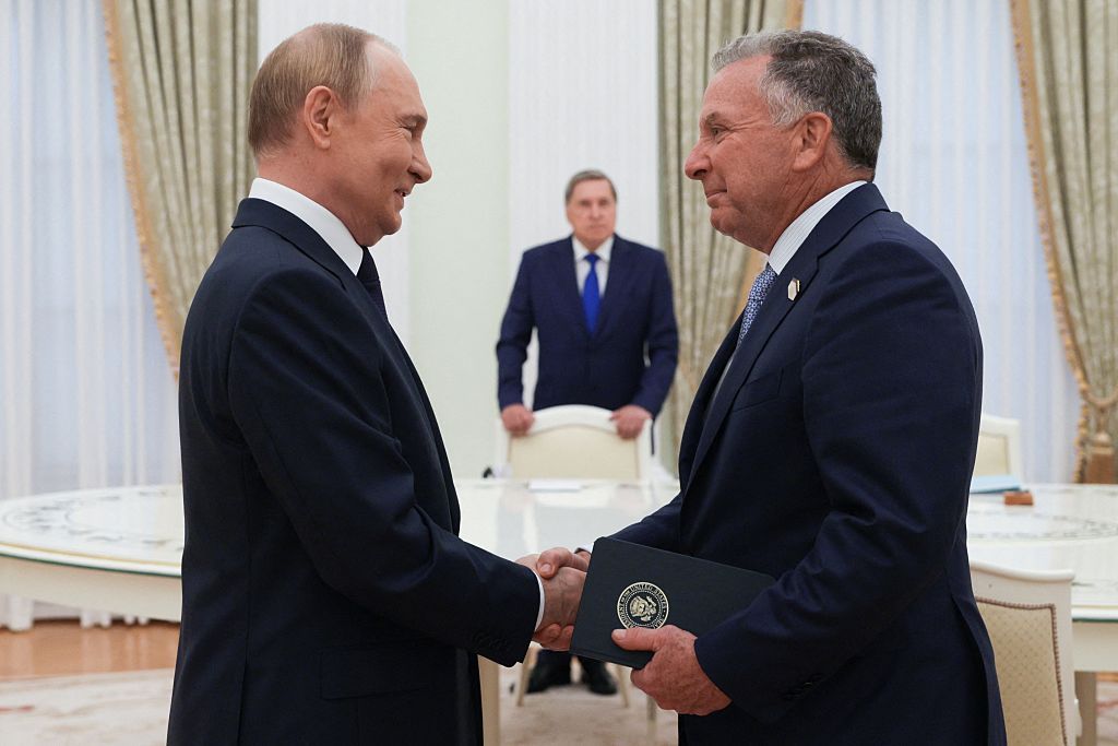 Путін та Віткофф. Фото: Getty Images