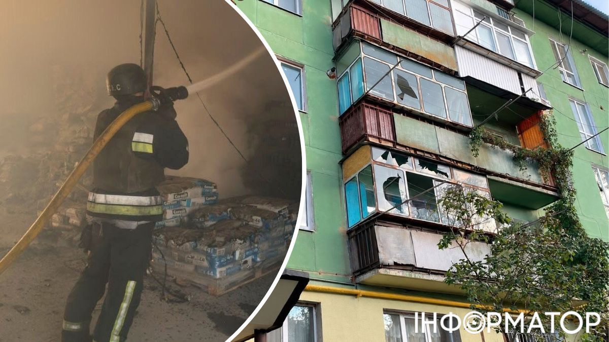 наслідки обстрілу Дніпропетровщини