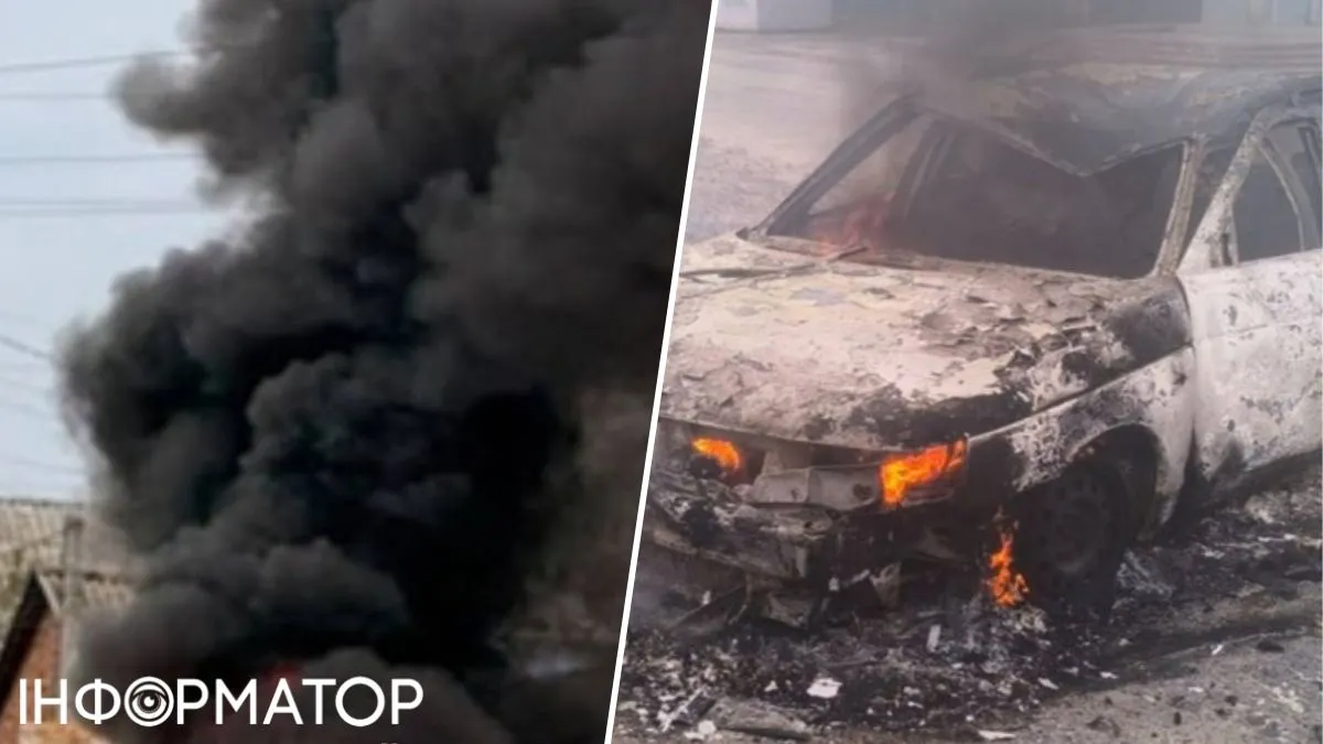 Россияне ударили дроном по гражданскому авто на Харьковщине - ранены два человека