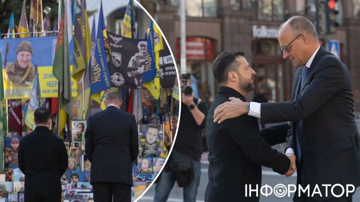 Мерц і Зеленський у Києві