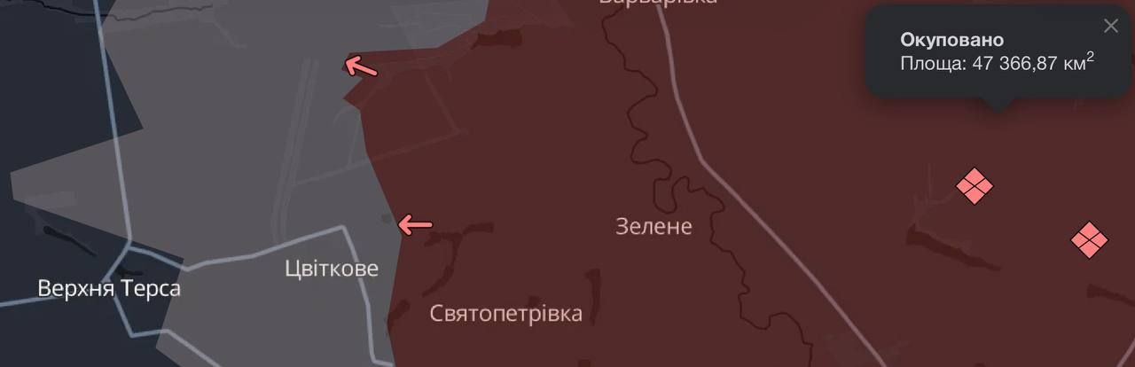Бои в районе Цветочного Бои в районе Цветочного