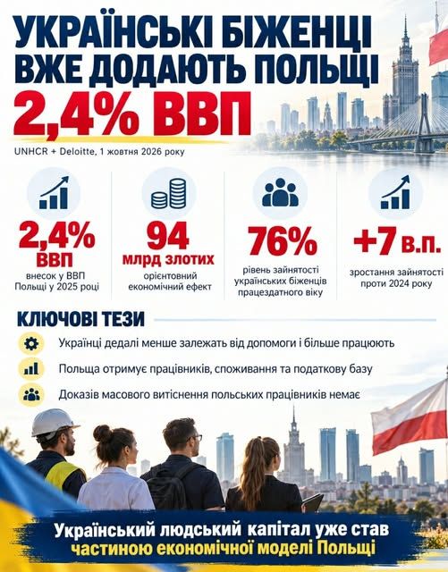 Як українці впливають на економіку Польщі українці в польщі
