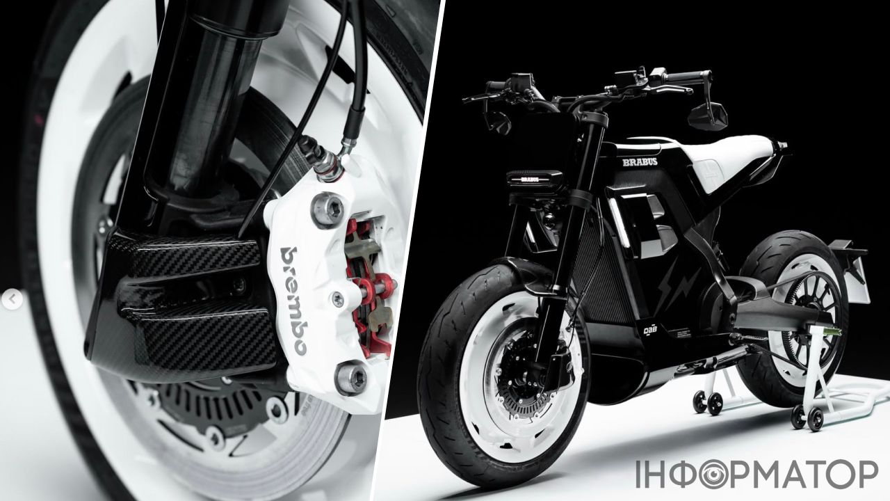 BRABUS выпустил коллекционный электромотоцикл Urban E Fragment Edition