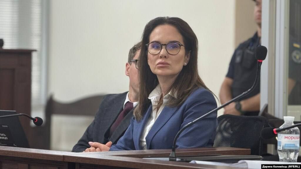 Ірина Мудра у суді Мудра
