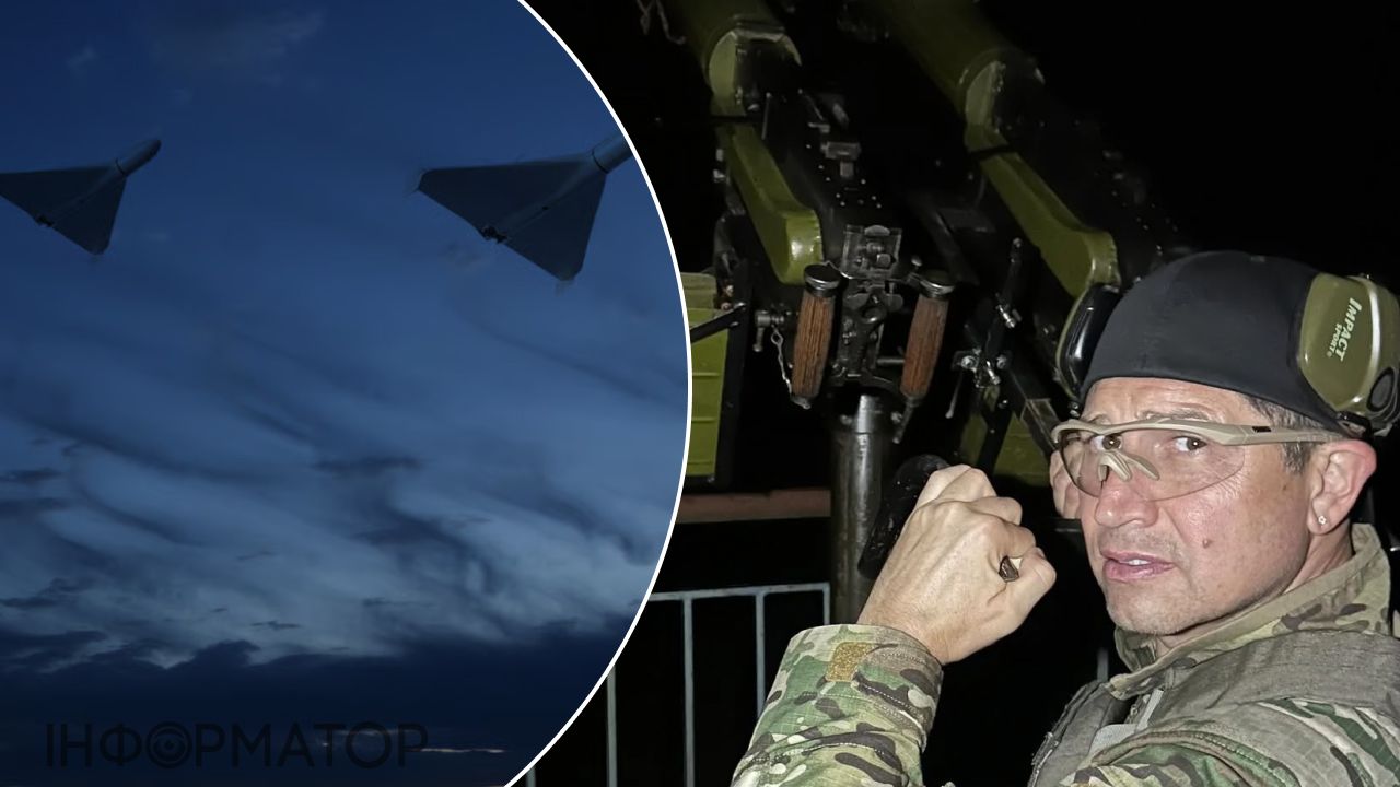 Телеведучий Андрій Джеджула показав, як полює на російські дрони під Києвом