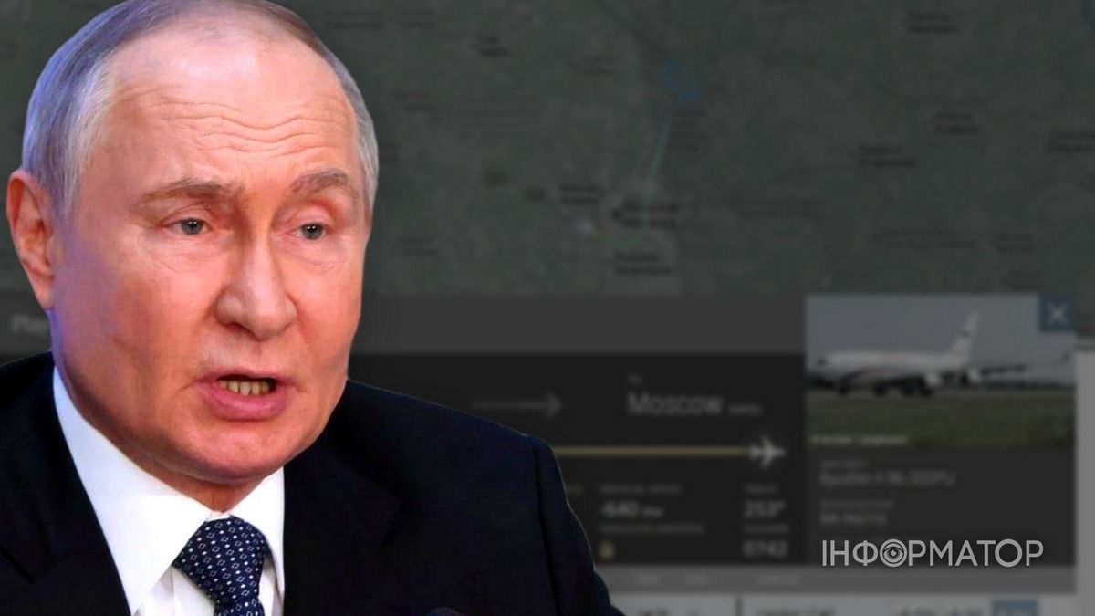 Літак із Путіним приземлився в Петербурзі замість Москви — ЗМІ