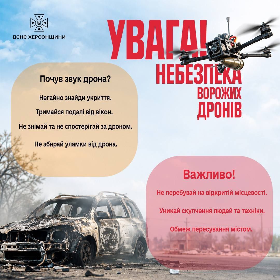 Как спастись от беспилотников внимание дрон опасность