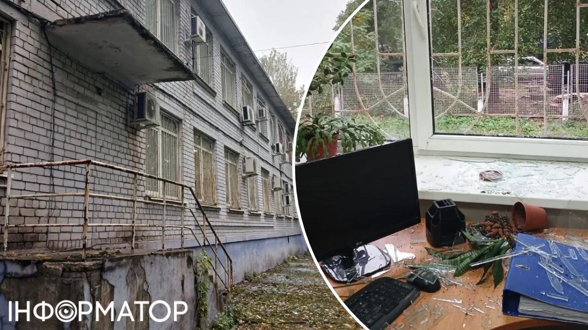 Очередная атака на ГНС ​​- в Запорожье из-за обстрелов авиабомбами повреждено здание налоговой