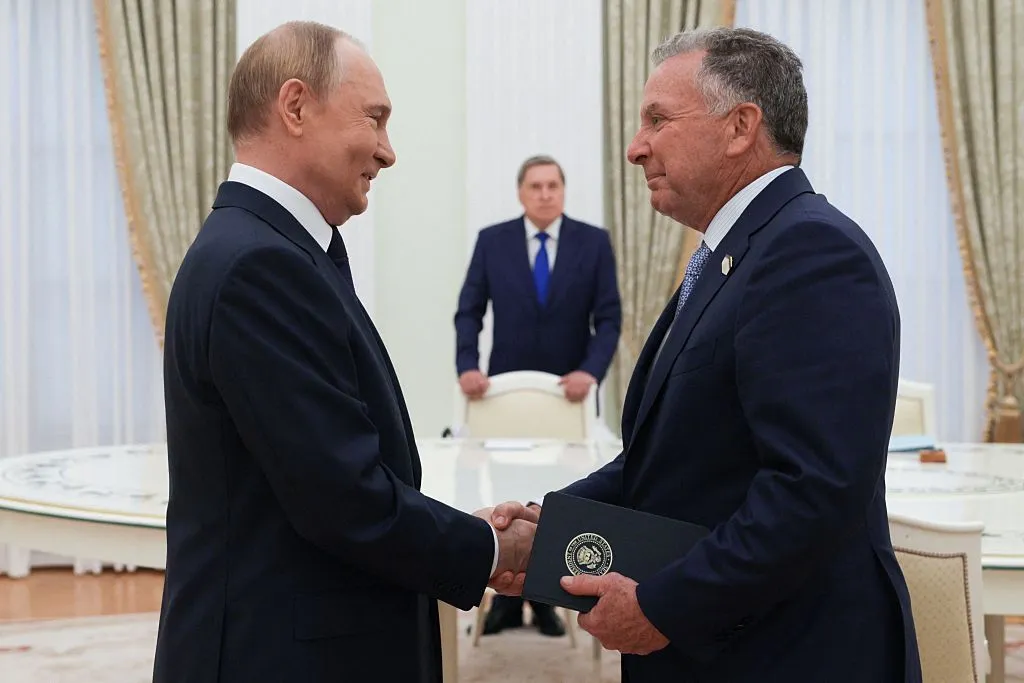 Путин и Виткофф в России. Фото: Getty Images