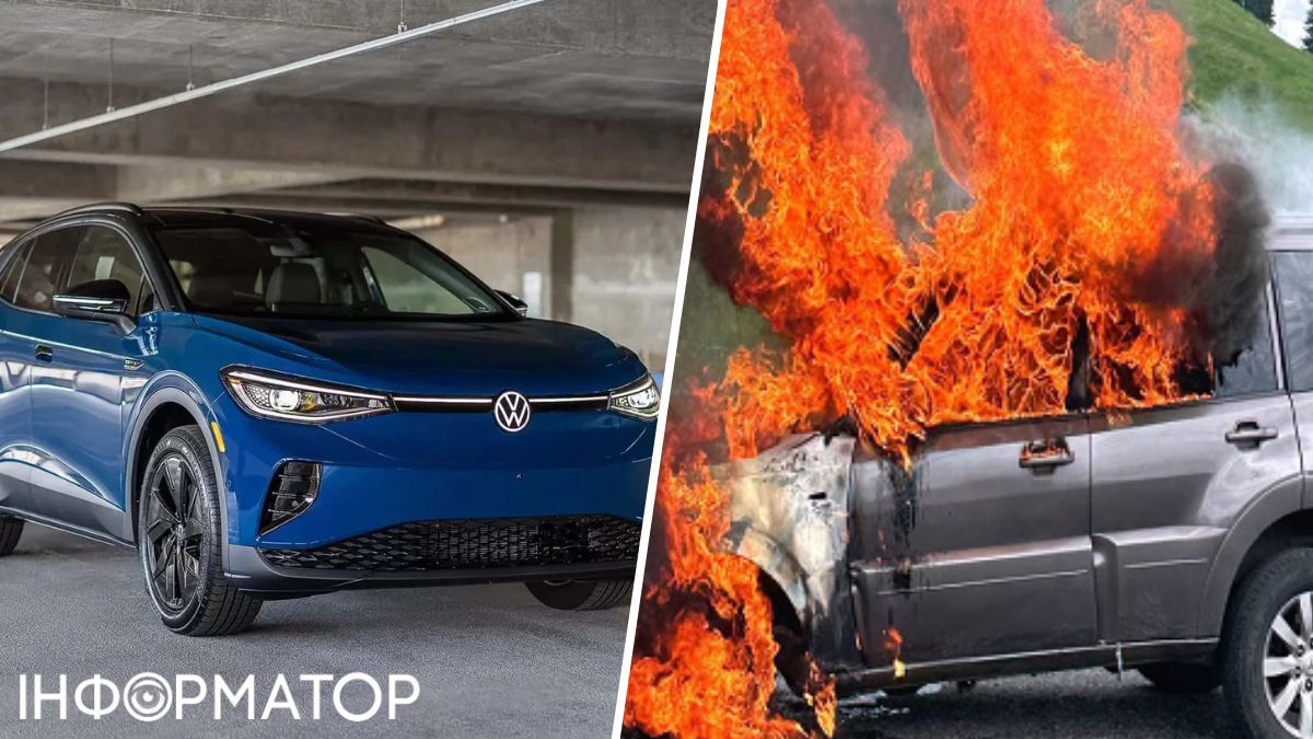 Volkswagen отзывает более 22 тысяч электромобилей ID.4 из-за риска пожара