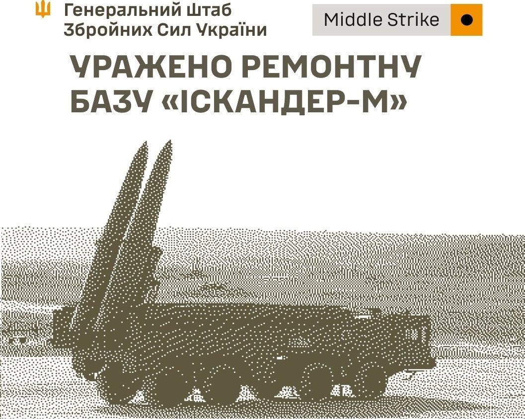 Генштаб отчитался о мидлстрайке по позициям врага Генштаб отчитался о мидлстрайке по позициям врага