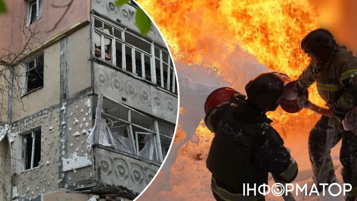 наслідки обстрілу заходу