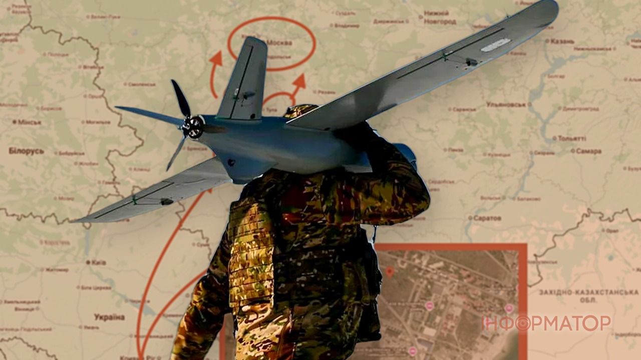 Нічна атака дронів по РФ і ТОТ - у Кирилівці уражено базу окупантів, ППО працювала в Москві та низці регіонів Росії