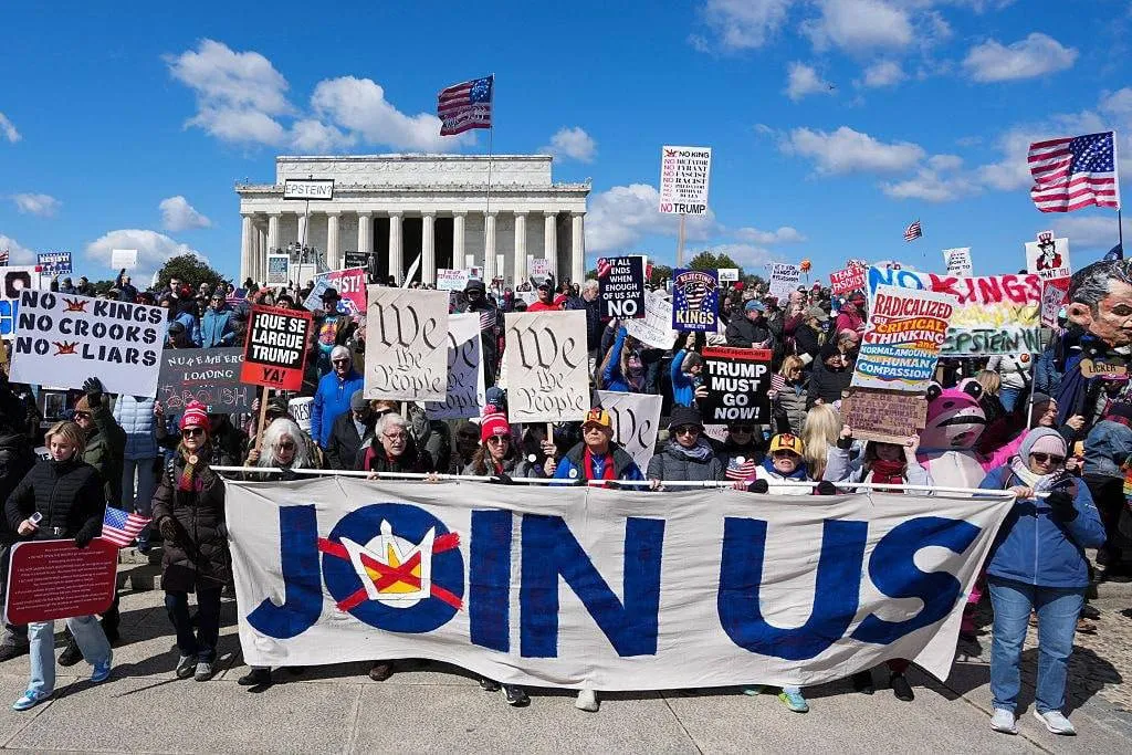 Протесты в США.