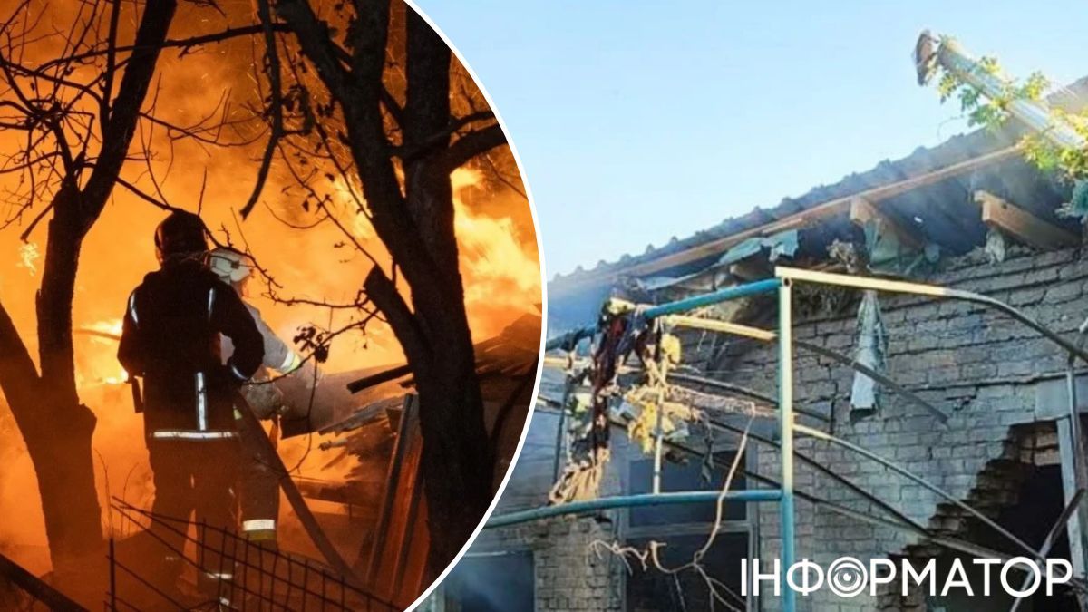 РФ атакувала Дніпропетровщину - є постраждалі, пошкоджені інфраструктура та житло
