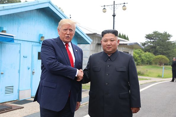 Кім Чен Ин та Трампом під час зустрічі у 2019 році. Фото: Getty Images