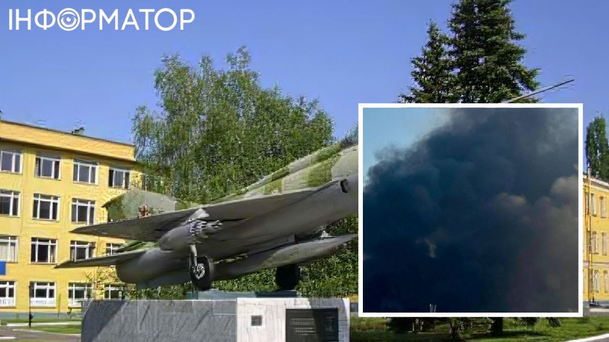 У Воронежі могли атакувати стоянку військових літаків біля колишнього авіаційного університету РФ