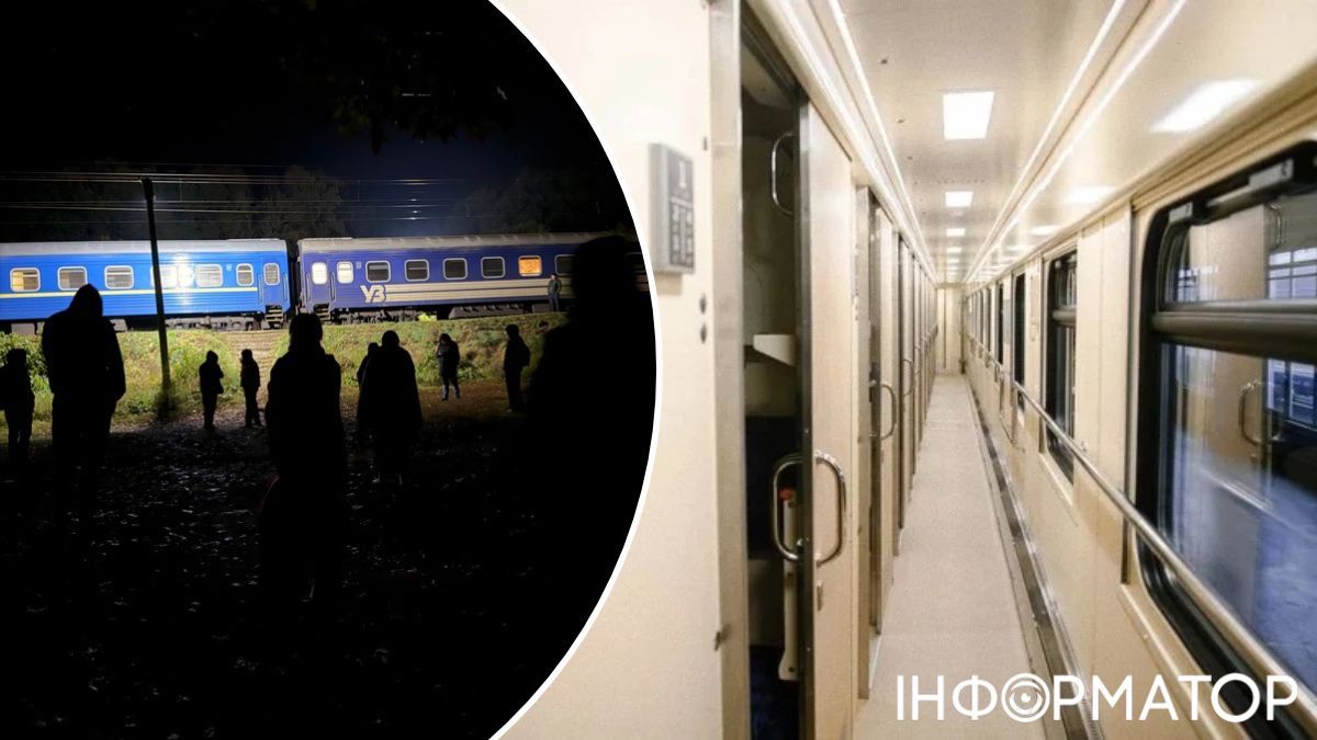 Пасажирів потяга Львів-Чернівці залишили вночі серед поля після евакуації - що кажуть в Укрзалізниці