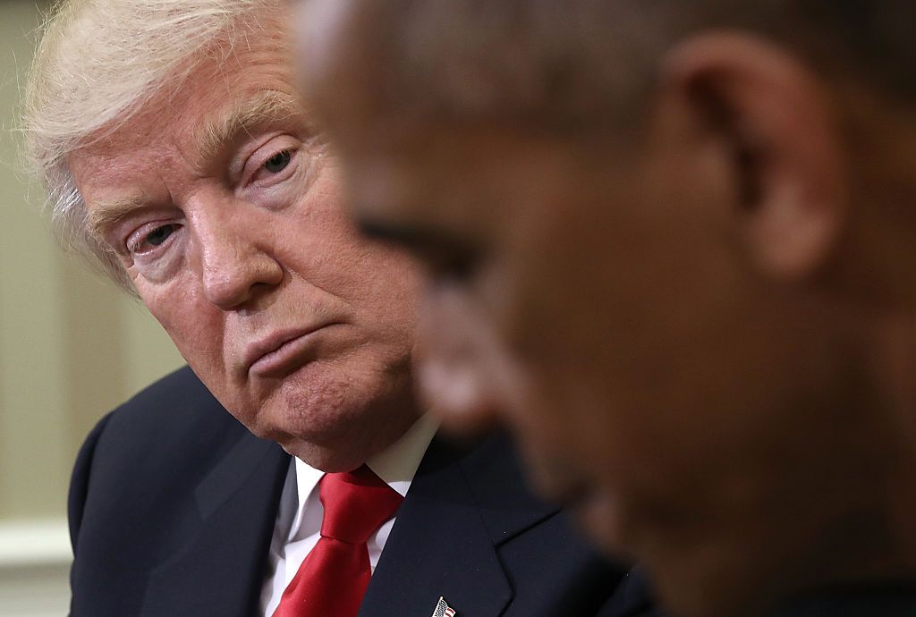 Трамп та Обама. Фото: Getty Images